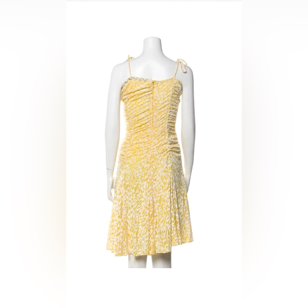 ALBERTO MAKALI A-Line Printed Knee-Length Dress, Size 8